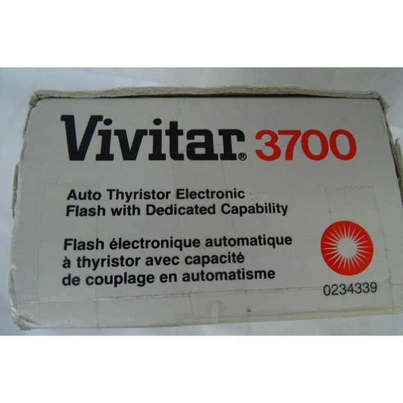 Vivitar 3700 Auto Thyristor Flash for Canon DM/C Dedicated - Picture 5 of 5